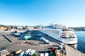 Cruise ship in Oslo port