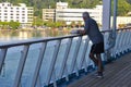 Cruise ship passenger in Castries, Saint Lucia Royalty Free Stock Photo