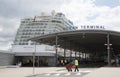 Cruise ship and passenger terminal Southampton UK Royalty Free Stock Photo