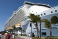 Cruise Ship Passengers Boarding