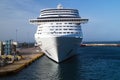 Cruise ship at Piraeus port