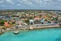 Cruise ship port in Bonaire Royalty Free Stock Photo