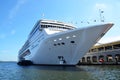 Cruise ship in the port of Havana, Cuba