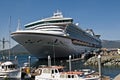 Cruise Ship in Port in Ketchikan, Alaska