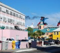 Cruise Ship in Port of Nassau, Bahamas Royalty Free Stock Photo