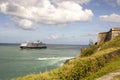 Cruise ship in San Juan Bay