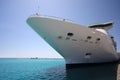 Cruise ship at sea Royalty Free Stock Photo