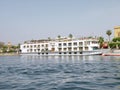 Cruise ship - Senator in Nile river Royalty Free Stock Photo