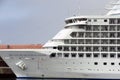 Cruise ship seven seas navigator side view Royalty Free Stock Photo