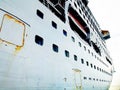 Cruise Ship Side View Royalty Free Stock Photo