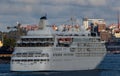 Cruise ship Silver Wind leaving Stockholm Sweden