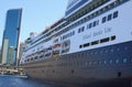 Cruise Ship SS Zaandam in Syndey Harbour Royalty Free Stock Photo