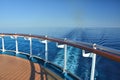 Cruise ship stern Royalty Free Stock Photo