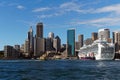 Cruise Ship, Sydney Harbour, Australia Royalty Free Stock Photo