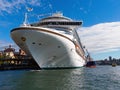 Cruise Ship, Sydney Harbour, Australia Royalty Free Stock Photo