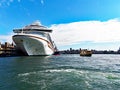 Cruise Ship, Sydney Harbour, Australia Royalty Free Stock Photo