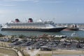 Cruise ship underway Port Canaveral USA Royalty Free Stock Photo