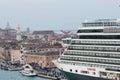 Cruise ship in Venice