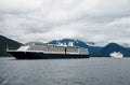 Cruise Ship View Alaska Royalty Free Stock Photo