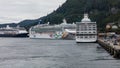 Cruise Ships in Alaska Royalty Free Stock Photo