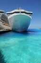 Cruise Ships Anchored in Grand Turk Island Royalty Free Stock Photo