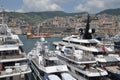 cruise ships Genova Port Italy Royalty Free Stock Photo