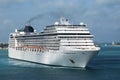 Cruise Ships Maneuvers in Nassau Harbour