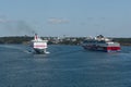 Cruise ships in Mariehamn