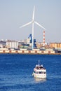 Cruise ships and wind power generation