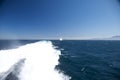 Cruise at straits of gibraltar Royalty Free Stock Photo