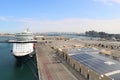 Cruise terminal at Port Rashid, Dubai Royalty Free Stock Photo