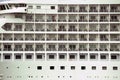 Cruise ship rooms grafic view Royalty Free Stock Photo