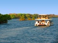 Cruise Zambezi River - Victoria Falls - Zambia and Zimbabwe Royalty Free Stock Photo