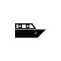 Cruiser voyage, icon. Element of simple icon for websites, web design, mobile app, infographics. Thick line icon for website