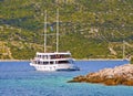 Cruising along Dalmatian coast