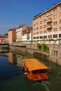 Cruising along the Ljubljanica River in Summer