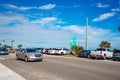 Cruising down A1A Flagler Beach Florida USA