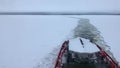 Polar Explorer Icebreaker, cruise in the frozen waters, Finland Royalty Free Stock Photo