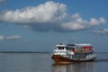 Cruising on Irrawaddy river. Myanmar