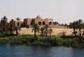 Cruising on the Nile River, the countryside, southern Egypt Royalty Free Stock Photo