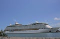 Royal Caribbean Cruise Ship at Port Miami, in Miami, Florida, USA