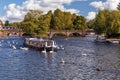 Cruising on the River Avon, Stratford upon Avon, England. Royalty Free Stock Photo