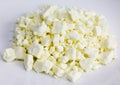 Crumbled Feta Cheese Royalty Free Stock Photo