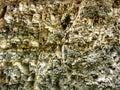 Crumbled layered rock background Royalty Free Stock Photo