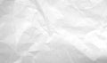 Crumbled paper background with white color Royalty Free Stock Photo