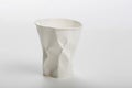 Crumbled white Paper cup Royalty Free Stock Photo