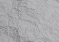 Crumbled white printing paper Texture Royalty Free Stock Photo