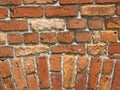 Crumbling brickwork Royalty Free Stock Photo