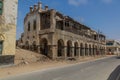 Crumbling building in Berbera, Somalila Royalty Free Stock Photo