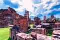 Crumbling Ruins at Ayutthaya, Thailand Royalty Free Stock Photo